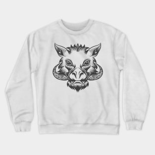 Boar head Crewneck Sweatshirt